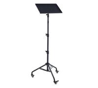 Greensen Soporte para, Soporte Portátil Ajustable en Altura para Computadora Portátil con Ruedas Giratorias y Freno, para Oficina en Casa, Conferencias, Camping Al Aire Libre