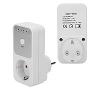 Greensen Timer Potence Socket Switch Conchip - En la Cuenta Regresiva -Timer para Equipos de Inicio Ahorro de Energía y Seguridad, Conector de la UE 230 V