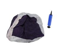 Greensen Viaje Inflable Legalización de la Pierna para el del Dolor Muscular, Inflación Rápida con Bomba de Aire, Ideal para Viajar y Relajarse (gris)