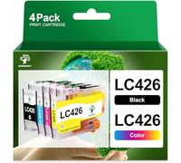 GREENSKY LC426 LC 426 Cartuchos compatibles con Cartuchos de Impresora Brother LC426 LC426XL LC-426 LC -426XLVAL LC426XLVAL Multipack para Brother MFC-J4335DW MFC-J4340DW MFC-J4540DW MFC-J4540DWXL