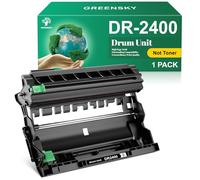 GREENSKY Tambor DR2400 Compatible para Brother DR-2400 Unidad de Tambor para Brother MFC-L2710DW MFC-L2710DN MFC-L2750DW DCP-L2530DW DCP-l2550DN HL-L2350DW HL-L2310D HL-L2375DW