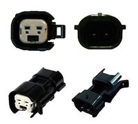 Greenspirits conector de repuesto para coche inyector de gasolina Adaptador BOS EV6 (hembra) a NIP-DEN (macho)