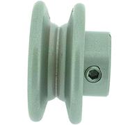 Greenstar 25586 - Polea trapezoidal con llave de acero fr755 ranura