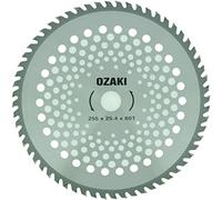 Greenstar 3488 - Hoja adaptable para desbrozadora (255 x 25,4 mm, 60 dientes de punta de carburo)