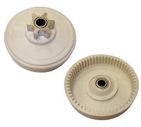 Greenstar 4425 piñón de plástico, 3/8 lp, 6 dientes, para motosierra eléctrica AL-KO/McCulloch