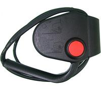 Greenstar 4835 - Contactor de seguridad para cortacésped eléctrico (10 A, cable H05RN F, 2 x 1,0 x 1,8 m, IP44), color negro