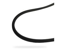 Greenstar AA112 - Correa hexagonal lisa serie AA, longitud ext: 2898 mm, negro