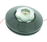 Greenstar cabezal hilo de nailon para de botón Metal con adaptador, negro, 32970