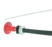Greenstar - Cable rígido para parada de motor, adaptable para varios motores, 1200 mm, funda de 1000 mm, carrera de 70 mm