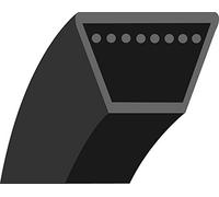 Greenstar correa liso trapezoidal calidad MTD, Negro, 20302