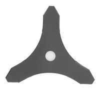 GREENSTAR - Cuchilla de 3 dientes desbrozadora - Ancho de corte: 350 mm - Grosor 4 mm - Diámetro - 20 mm