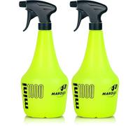 Greenstar MAROLEX - Pulverizador de mano mini 1000 con gatillo - Jet ajustable - Spray para jardinería o limpieza - Capacidad 1 L (Paquete de 2)