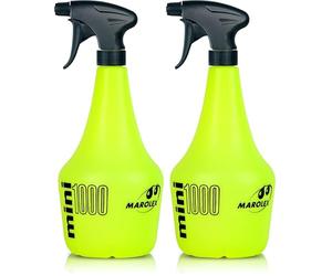 Greenstar MAROLEX - Pulverizador de mano mini 1000 con gatillo - Jet ajustable - Spray para jardinería o limpieza - Capacidad 1 L (Paquete de 2)