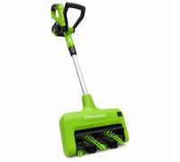 GreenSweep Reviver Volt - Cepillo eléctrico de césped artificial inalámbrico, limpiador de césped ligero, restaura las fibras de césped aplanadas, levanta la suciedad, los desechos y el pelo de