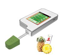Greentest Instant Instant Screen Screen Touch Meat, Probador de Nitrato de Alimentos Digitales, Medidor de Tds Ppm de Calidad de Agua Potable, Contador Geiger del Detector de Radiación para FRU Eco 6