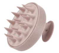 Greentools Champú / cepillo de masaje para la cabeza rosegreen