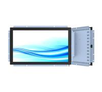 GreenTouch Marco abierto industrial del monitor táctil 18,5, interfaz HDMI/VGA/DVI, tecnología de la pantalla táctil del IR para el quiosco del autoservicio