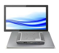 GreenTouch Monitor Industrial 15,6 Pulgadas con Pantalla táctil integrada de Alta resolución, Panel Frontal IP65 y Carcasa metálica Resistente (1920 x 1080)