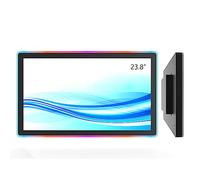GreenTouch Monitor LCD industrial del monitor del tacto de 23,8 pulgadas con marco LED para el sistema de información automatizado, máquina del juego