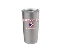 Greenville Misisipi (Misisipi) Vaso térmico de acero inoxidable de doble pared