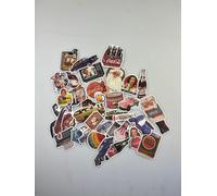 GREENWICH pegatinas vintage