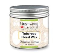 Greenwood Essential Cera Floral Tuberosa pura (Poliantes tuberosa) 100% Natural Grado Terapéutico 50gm (1.7oz)
