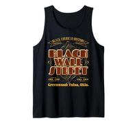 Greenwood Tulsa 1921 Black Wall Street HBCU Heritage Camiseta sin Mangas