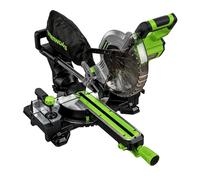 Greenworks 24V Sierra ingletadora Inalámbrica con Motor sin Escobillas, 216 mm, 4.800 RPM, Ajuste de Bisagra Máximo hasta 47°, SIN Batería ni Cargador 24V - MS24L00-01