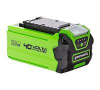 Greenworks Batería 40V G40B2 - 2,0 Ah Iones de litio, carga rápida, LED 3 etapas, garantía 2 años