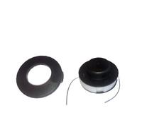 GreenWorks Bobina de hilo para desbrozadora de 40 V G40T5, 1,65 mm de grosor (doble), 4 metros, con cubierta