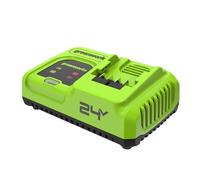 Greenworks Cargador de batería rápido de 24 V 5 A (Cargador Original)