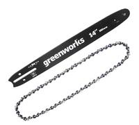Greenworks Combo de cadena y barra de motosierra de 14 pulgadas 2904702