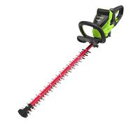 Greenworks Cortasetos a Batería de 66 cm con Cuchilla de Doble Acción, Motor sin Escobillas Que Corta hasta 28 mm de Grosor, 3400 SPM SIN batería de 40 V y Cargador GD40HT66