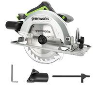 Greenworks CR24L00 Sierra circular, solo herramienta, verde