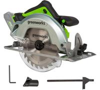 Greenworks CR24L00 Sierra circular, solo herramienta, verde