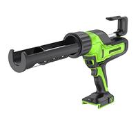 Greenworks G24CG Pistola de Silicona a Batería, Fuerza 2900N, 6 Velocidades, Anti-goteo, SIN Batería de 24V y Cargador, Garantía de 3 Años
