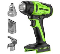 Greenworks G24HG Pistola de Calor Inalámbrica, Calentamiento Rápido en 9 Segundos, 200L/Min 2 Velocidades de Ventilador, SIN Batería de 24V y Cargador, Garantía de 3 Años