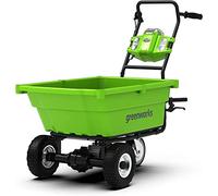 Greenworks G40GC Carro de Jardín Eléctrico de Batería Autopropulsada, Capacidad de Peso de 100 kg, 106 L, Función de Vuelco Fácil, SIN Batería de 40V y Cargador, Garantía de 3 Años