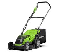 Greenworks G40LM35 Cortacésped de Batería para Céspedes de Hasta 400 m², Ancho de Corte de 35 cm, Bolsa de 40L SIN Batería de 40V y Cargador, Garantía de 3 Años
