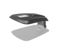 Greenworks Garaje protector para robots cortacésped y Optimow con indicador de nivel de carga y caja de herramientas hecho de material resistente a los rayos UV, dimensiones 607mm x 764mm x 426mm