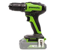 Greenworks GD24DD35 Taladro Atornillador Inalámbrico con Motor sin Escobillas, 0-1450 rpm, 2 Velocidades, Torque Motor de 35 Nm, SIN Batería de 24V 2Ah y Cargador, Bolsa, Garantía de 3 Años