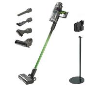 Greenworks GD24SVK4D Aspiradora sin Cable Lujosa, Succión Alta Potencia, Filtro HEPA, Pelo de Mascotas, Potencia 3 Niveles, Súper Cargador de Soporte, Garantía 3 Años