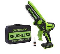 Greenworks Herramienta de sierra de podar sin escobillas de 24 V y 6 pulgadas