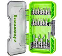 Greenworks Puntas de destornillador endurecidas (juego completo de 20 piezas de puntas de pico y clic adecuadas para todos los destornilladores inalámbricos)