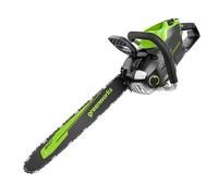 Greenworks Sierra de cadena sin escobillas de 80 V, 20 pulgadas, 3 KW, solo herramienta