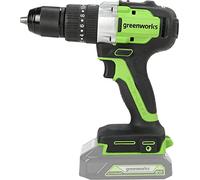 Greenworks Taladro/destornillador inalámbrico GD24DD60 (Li-Ion 24V 60 Nm torque 1700 rpm 1/2' diámetro del eje potente motor sin escobillas sin batería ni cargador)