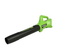 Greenworks Tools G24ABII Soplador de Hojas a Batería Axial, 145 km/h, 9,08 m³/min SIN Batería de 24V y Cargador
