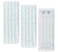 GreeSuit 3 Piezas Almohadilla de Limpieza de Repuesto para Leifheit Mopa Profi XL Micro Duo, Fundas de Microfibra eficientes para Todos los Suelos con Fuerte absorción de Agua y descontaminación