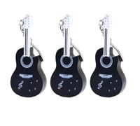 Greethga Colgante Llave Violín Negro, Accesorios Colgante con Luz Led Violín