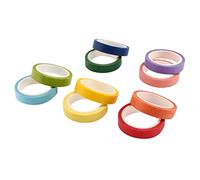 Greethga Juego de 10 rollos de papel Washi Tape DIY Rainbow Sticker